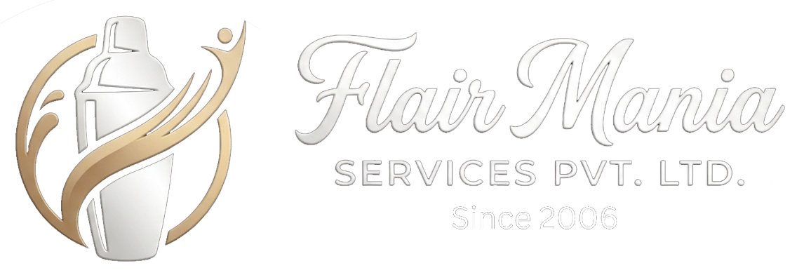 Flair Mania Services Pvt. Ltd. White Logo