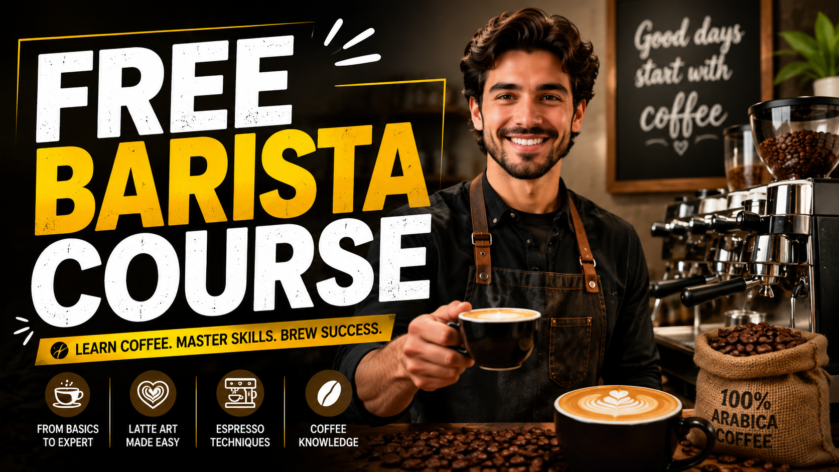 FREE BARISTA COURSE