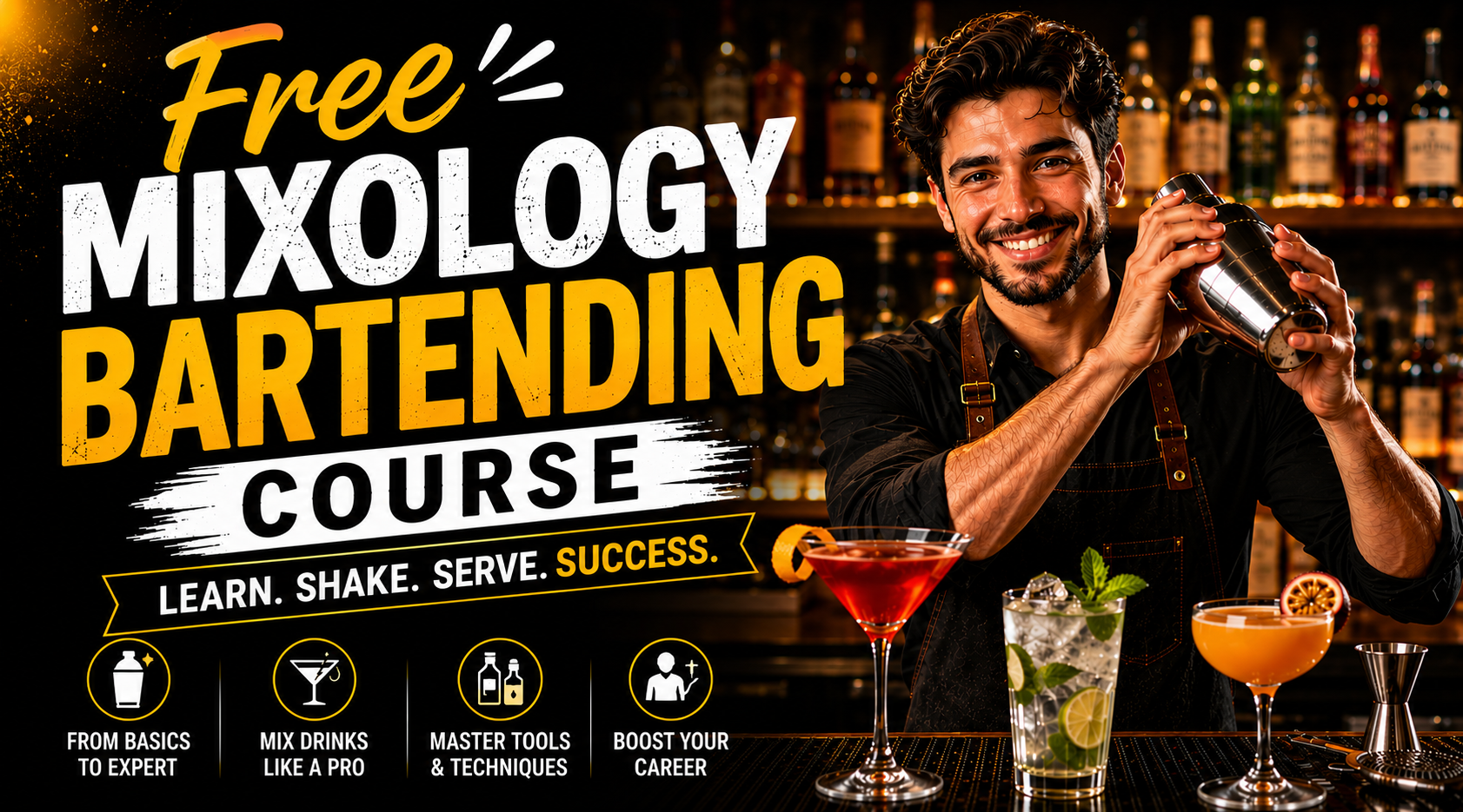 Free Mixology Bartending