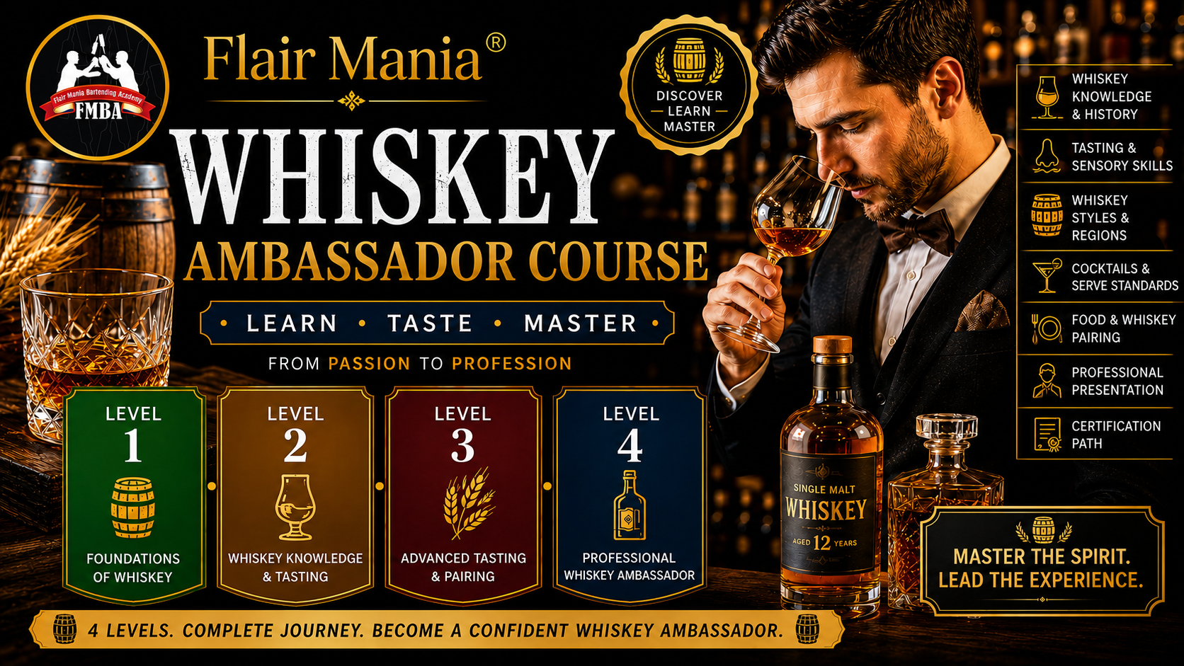 WHISKEY AMBASSADOR COURSE