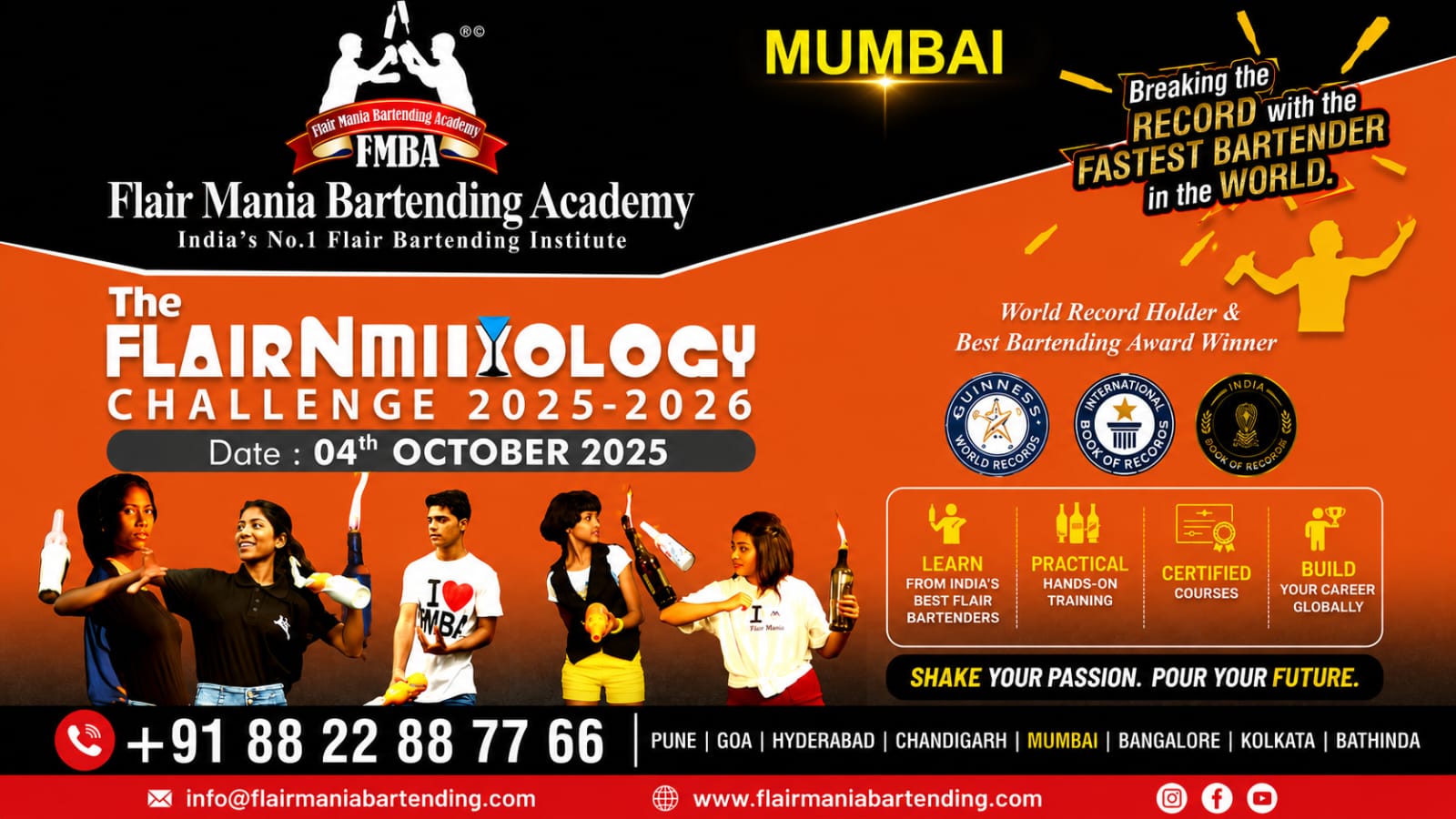The Flair & Mixology Challenge Semi Final in Mumbai