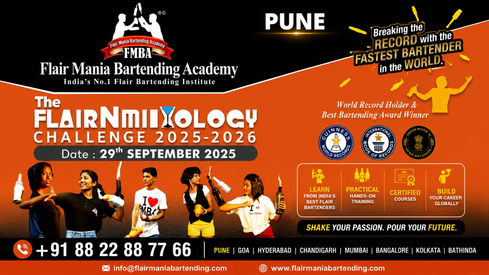 The Flair & Mixology Challenge Semi Final in Pune